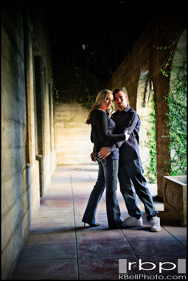 Riverside engagement photography