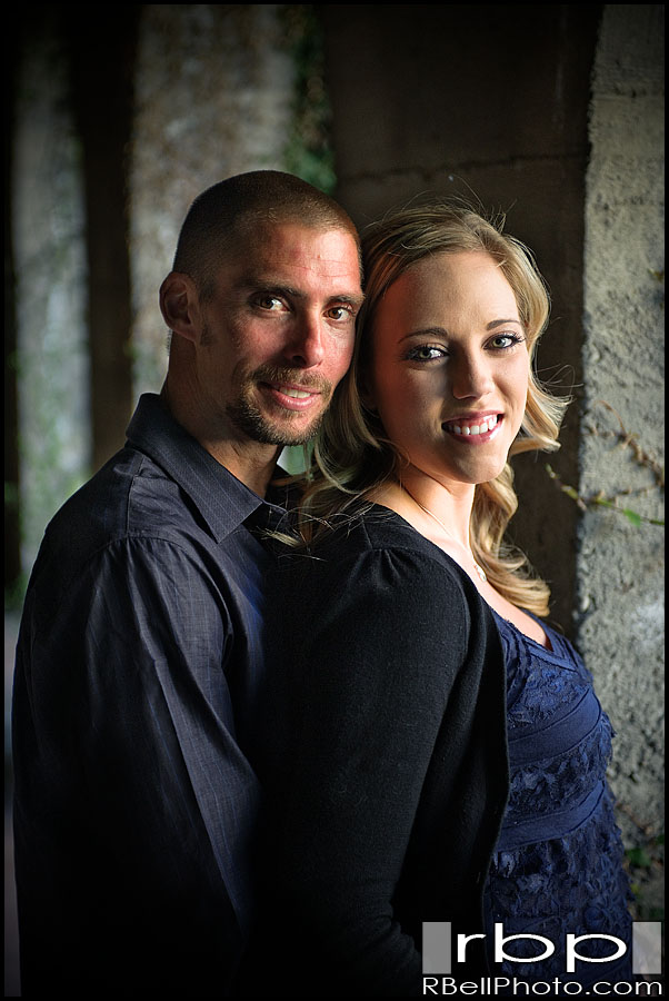 Riverside engagement photography