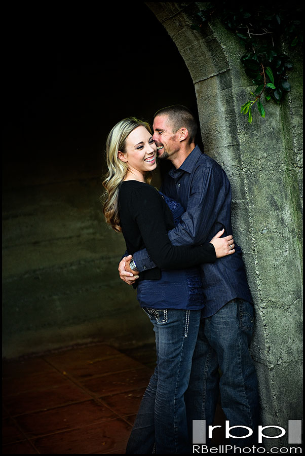 Riverside engagement photography