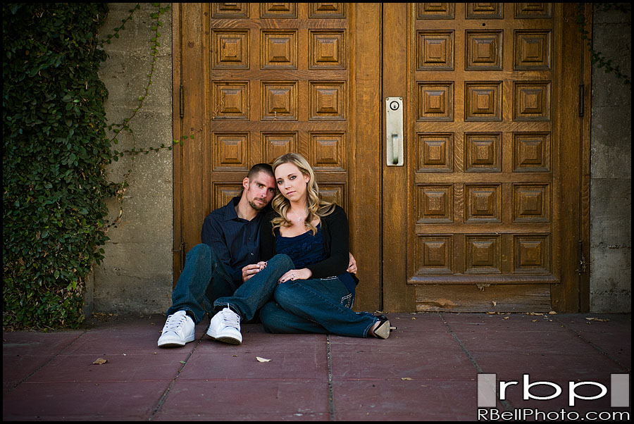 Riverside engagement photography