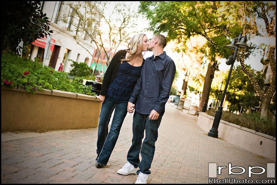 Riverside engagement photography