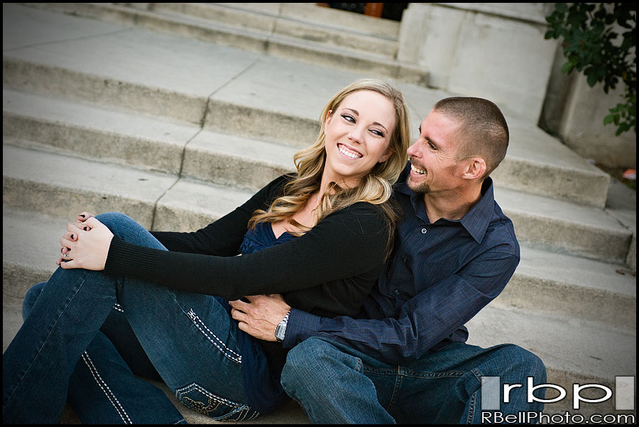 Riverside engagement photography