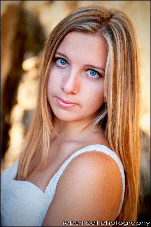 senior portrait beach photography