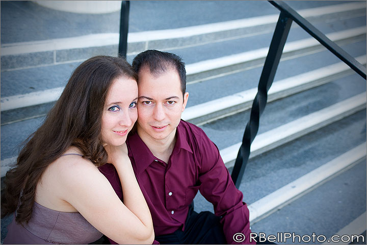 Riverside Wedding Photographer | Downtown Riverside engagement session | Mission Inn engagement session