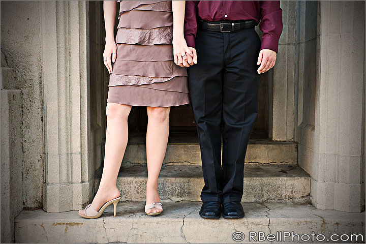 Riverside Wedding Photographer | Downtown Riverside engagement session | Mission Inn engagement session