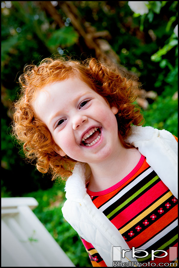 Children Photography | Redhead girl