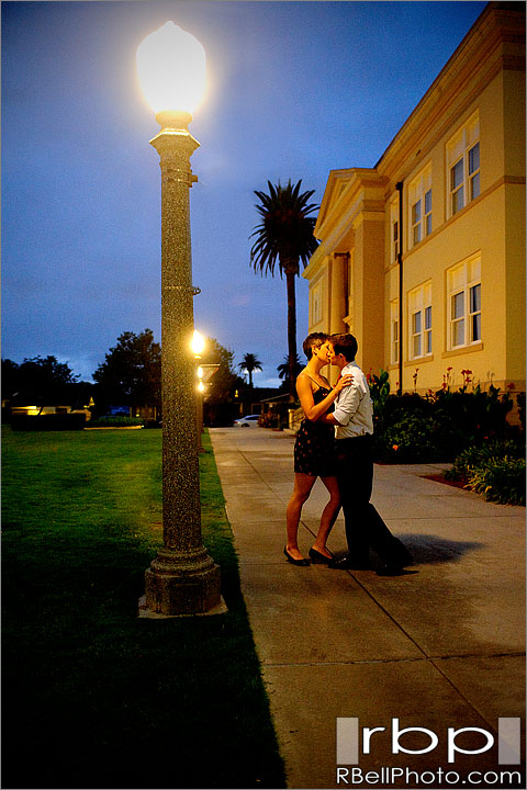 Orange Engagement Photographer | Orange Engagement Pictures