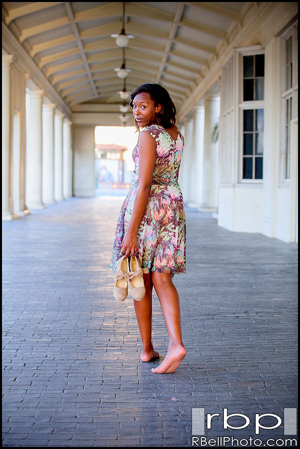 Redlands Senior portrait Photography | Historical Redlands Train Station