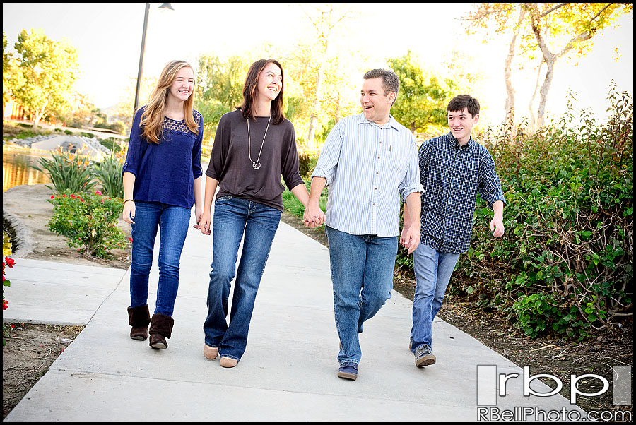 Riverside family portrait photography