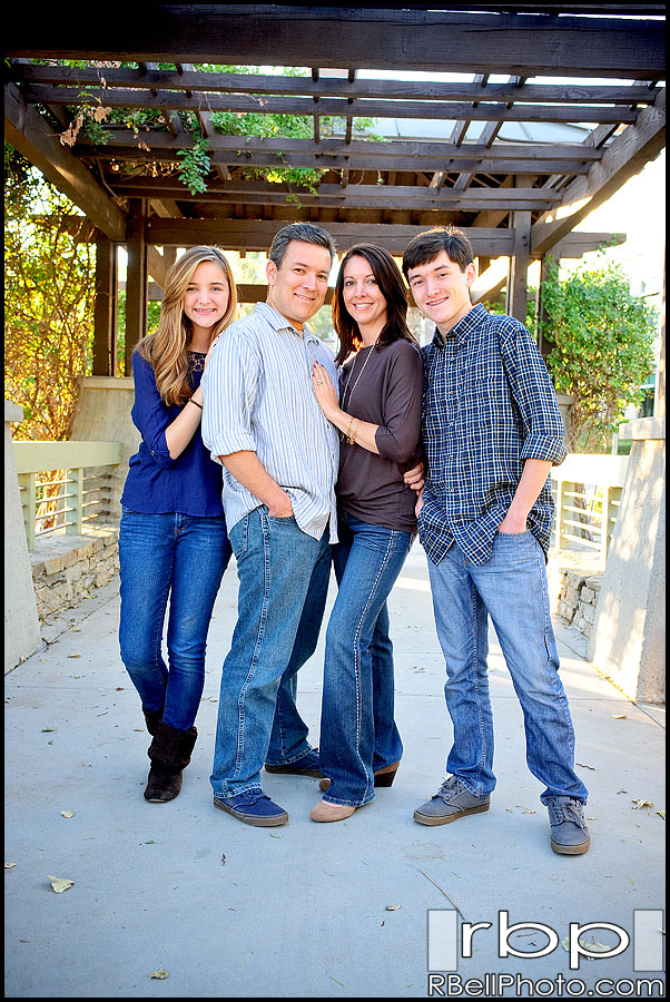 Riverside family portrait photography