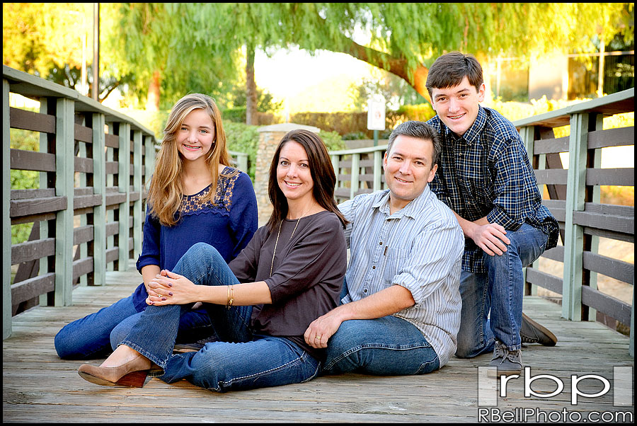 Riverside family portrait photography