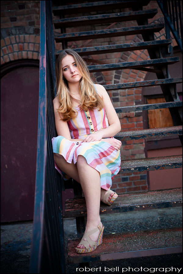 Sarah - Riverside Senior Portrait Photography - robert bell photography