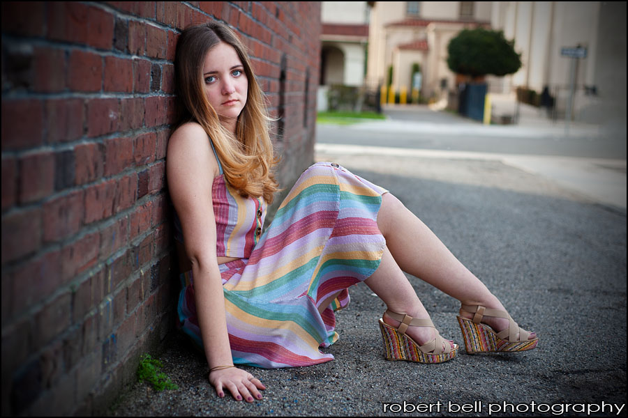 Sarah - Riverside Senior Portrait Photography - robert bell photography