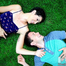 Orange Engagement Photography