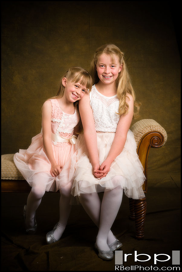 Hannah and Molly Studio Portrait Session